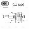 TRIALLI GO1007 ШРУС