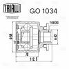 TRIALLI GO1034 ШРУС внутренний левый