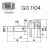 TRIALLI GO1104 ШРУС