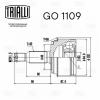 TRIALLI GO1109 ШРУС