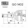 TRIALLI GO1402 ШРУС