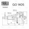 TRIALLI GO1405 ШРУС
