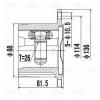 TRIALLI GO1433 ШРУС TRIALLI GO1433 Nissan X-Trail T30 (01-) AT (внутр. прав.) (GO 1433)
