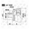 TRIALLI GO1808 ШРУС