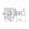 TRIALLI GO2013 GO 2013_к-кт ШРУСа внутреннего! лев.\ Fiat Ducato 244 2.3JTD 02&gt;