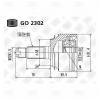TRIALLI GO2302 ШРУС
