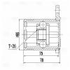 TRIALLI GO2404 GO 2404_ШРУС для а/м Suzuki SX4 (06-) (внутр. зад.) (GO 2404)