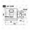 TRIALLI GO2506 ШРУС