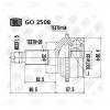 TRIALLI GO2508 ШРУС