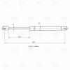 TRIALLI GS1026 Амортизатор крышки багажника Ford Mondeo IV 07- седан Trialli