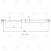 TRIALLI GS1812 Амортизатор крышки багажника VW Golf VI 08- Trialli