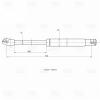 TRIALLI GS1813 Амортизатор капота VW Golf VI 08- Trialli