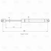 TRIALLI GS1819 Амортизатор крышки багажника VW Jetta 11- Trialli