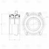 TRIALLI MR1505 MR 1505_ступица колеса задняя с подш.!\ MB W211/S211 all 02&gt;