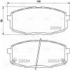 TRIALLI PF0813 PF 0813_колодки тормозные дисковые передние!\ Hyundai Creta 16&gt;
