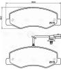 TRIALLI PF0974 PF 0974_колодки дисковые задние! с антискрип. пл.\ Opel Movano, Renault Master 2.3CDTi 10&gt;