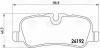 TRIALLI PF4047 PF4047_колодки дисковые задние! 117x46x17\ Land Rover Discovery/Range Rover 4.4i V8/2.7TD V6 04