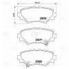 TRIALLI PF4052 PF 4052_колодки дисковые задние! с антискрипными пластинами\ Mazda 3 1.5/2.0/2.2D 13&gt;