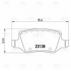TRIALLI PF4054 PF 4054_колодки дисковые задние!\ MB W168 1.9/2.1 99&gt;/Vaneo 1.6i-1.7CDi 01&gt;