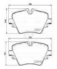 TRIALLI PF4059 Колодки торм. для а/м BMW X1 (F48) (15-)/2 (F45) (14-) диск. перед. (PF 4059)