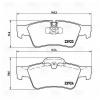 TRIALLI PF4063 PF 4063_колодки дисковые задние!\ MB C219/W164/X164/W251/V251 04&gt;