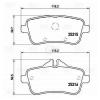 TRIALLI PF4068 Колодки торм. для а/м Mercedes ML W166 11-/GLS X166 15- диск. зад. PF4068