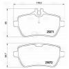 TRIALLI PF4069 Колодки торм. для а/м Mercedes S-Class W222 13- диск. зад. PF4069
