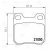 TRIALLI PF4083 PF 4083_колодки дисковые задние!\ Opel Omega A 3.0/Vectra В 1.6-2.2DTi 87-03