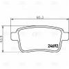 TRIALLI PF4091 Колодки торм. диск. зад. Renault Kangoo II (08-)/Mercedes Citan (12-) (PF 4091)