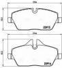 TRIALLI PF4137 PF 4137_колодки дисковые передние!\ BMW E81/E82/E87/E88, Mini One 1.6i-2.0i/1.8D 04&gt;