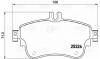 TRIALLI PF4146 Колодки торм. для а/м Mercedes A (W176) (12-)/B (W246) (13-) диск. перед. (кмпл. с датч.) (PF 4146)