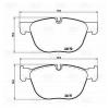 TRIALLI PF4157 PF 4157_колодки тормозные дисковые передние в комп. с датчиком!\ BMW X6 E71 08&gt;