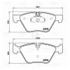 TRIALLI PF4178 PF 4178_колодки дисковые передние!\ BMW E81-88/90-92 2.0-3.0i/2.0D 05&gt;