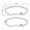 TRIALLI PF4212 PF 4212_колодки дисковые передние!\ Ford Ranger 2.5TDi, Mazda Serie B 2.5D/TD 02&gt;