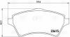TRIALLI PF4251 Колодки тормозные Land Rover Freelander (98-)/Range Rover (02-) 1.8i/2.0TD/2.5i/3.0D диск. перед. (P