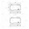 TRIALLI PF4276 PF 4276_колодки дисковые передние!\ MB W203/C209/W211/S211 01&gt;