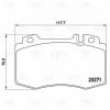 TRIALLI PF4278 PF 4278_колодки дисковые передние! с пластинами\ MB W163 3.5-5.0/4.0CDi/W220 2.8-6.0/3.2CDi 98&gt;