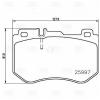 TRIALLI PF4291 PF 4291_колодки тормозные дисковые передние т/с AMG!\ MB C W205 14&gt;