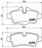 TRIALLI PF4294 Колодки торм. для а/м Mini Cooper (06-)/Clubman (07-) диск. зад. (в компл. с датчиком) (PF 42