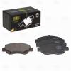 TRIALLI PF4316 PF 4316_колодки дисковые передние!\ Citroen C1, Peugeot 107, Toyota Aygo 1.0/1.4HDi 05&gt;