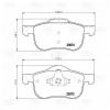 TRIALLI PF4369 PF 4369_колодки тормозные дисковые передние!\ Volvo S60 00&gt;
