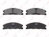 LYNX BD-3039 Комплект тормозных колодок, дисковый тормоз