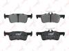 LYNX BD-6118 Комплект тормозных колодок, дисковый тормоз