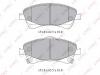 LYNX BD7598 BD-7598 Колодки тормозные дисковые LYNX