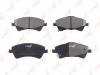 LYNX BD7598 BD-7598 Колодки тормозные дисковые LYNX