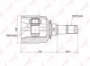 LYNX CI-3726 Шарнирный комплект, приводной вал