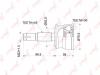 LYNX CO3729 CO-3729_ШРУС наружный \MITSUBISHI Colt VI 1.5 03&gt;