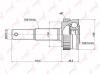 LYNX CO-3775A Шарнирный комплект, приводной вал