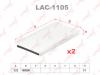 LYNX LAC-1105 Фильтр салона (комплект 2 шт.)
