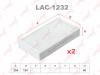 LYNX LAC-1232 Фильтр, воздух во внутренном пространстве